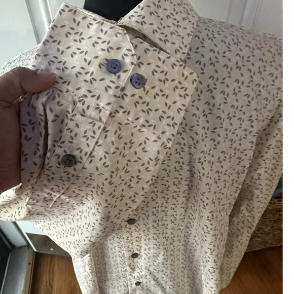 Alfani Regular Fit Printed Button-Down Shirt – Modern Style, Classic Comfort - Picture 4 of 7